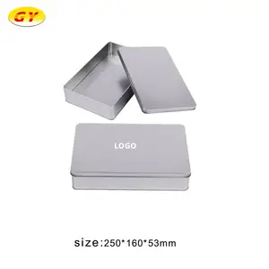 Large capacity packaging storage tin box gift box can be customized