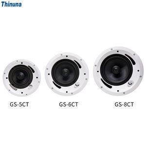 Thinuna GS-5CT/6CT/8CTプロフェッショナルオーディオシステム30w2ウェイPAスピーカーパブリックアドレスサウンドシステム同軸天井スピーカー - Product Image 3