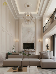 Villas résidentielles <span class=keywords><strong>de</strong></span> luxe, design d'intérieur personnalisé professionnel, service à guichet unique, mobilier et décoration modernes, rendu 3D - Product Image 2