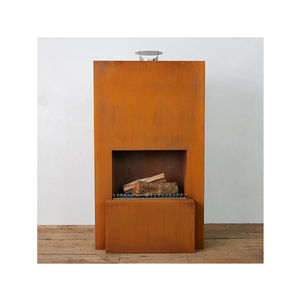 Foyer pour barbecue <span class=keywords><strong>de</strong></span> <span class=keywords><strong>jardin</strong></span> personnalisé, taille <span class=keywords><strong>de</strong></span> brasero, foyer pour patio, barbecue, foyer rustique en fonte et brasserie - Product Image 5