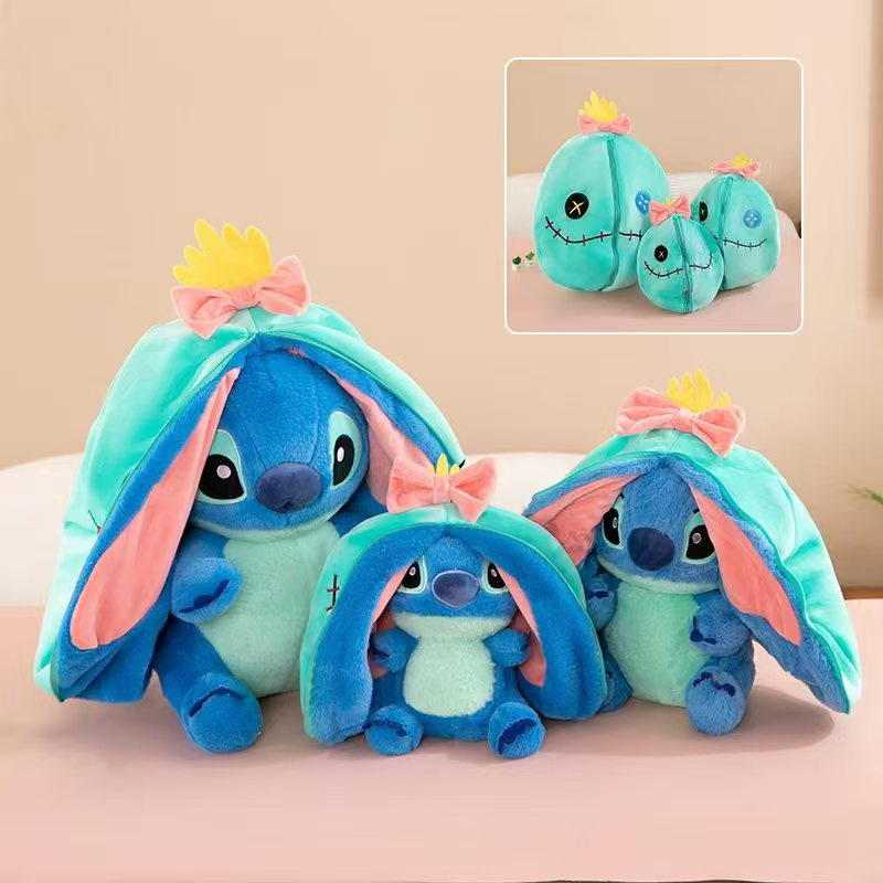 Stitchian blue leather case-40cm