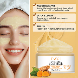 Viso <span class=keywords><strong>Anti</strong></span>-<span class=keywords><strong>Acne</strong></span> invecchiamento rimozione macchie scure cura della pelle del viso Tumeric Set Private Label sbiancante curcuma cura della pelle Set per le donne - Product Image 4