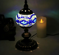 Nouvelles lampes de table en mosaïque turque LED faites à la main Tokin-lighting (TC1M01-5) 2025