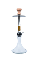 Shisha narguilé une grande barre de fumée avec plusieurs trous pour fumer Stock narguilé