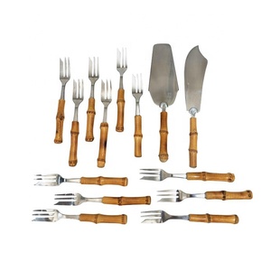 Dessert Servieren Hochzeits feier liefert Bulk Stock Edelstahl 1810 Besteck Messer Set, Gold Cake Server Set - Product Image 5