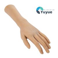 Mano de Silicona Masculina Realista, Modelo de Mano de Hombre de Tamaño Natural, Maniquí para Pintura, Referencia, Fotografía, Exhibición, Arte y Enseñanza