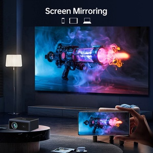 Proyector WiFi para Cine en Casa con Sistema Google-TV, LCD LED 4K HD 1080P, Keystone con Enfoque Automático y Totalmente Sellado, X80 GTV Personalizado de Fábrica OEM - Product Image 6
