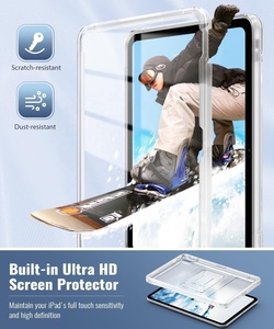 <span class=keywords><strong>MoKo</strong></span>-Étui de protection d'écran pour iPad 10e génération 2022, coque arrière semi-transparente, antichoc, pour tablette - Product Image 6