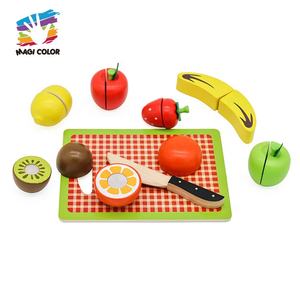 Service à thé d'après-midi <span class=keywords><strong>en</strong></span> <span class=keywords><strong>bois</strong></span> à motif de fraises roses Magicolor, peinture écologique, <span class=keywords><strong>jouet</strong></span> de <span class=keywords><strong>cuisine</strong></span> d'imitation pour enfants de 3 à 13 ans - Product Image 5