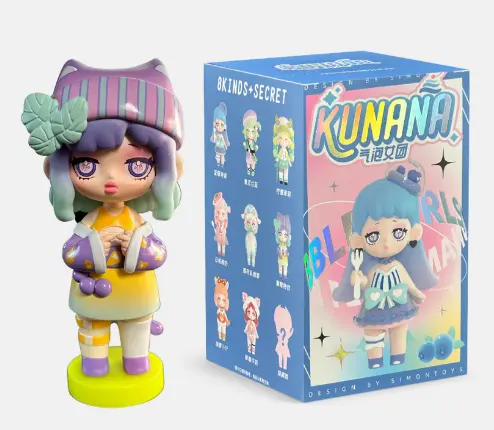 Oem/ODM personalizar caja ciega de alta calidad juguetes de vinilo coleccionables figuras lindas juguetes para niñas