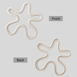 Không thường xuyên hình đầy màu sắc Silicone Coaster sáng tạo cup Pad trượt cách Nhiệt Cách Nhiệt bảng Mat cho uống nóng - Product Image 5