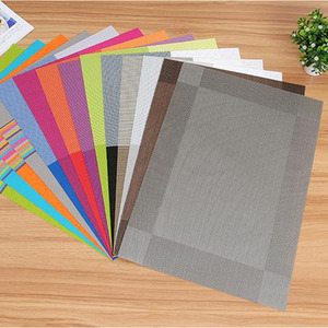 Manteles Individuales de Teslin, Manteles Individuales de Estilo Europeo, Manteles Individuales de PVC para Hotel, Antideslizantes, Aislantes del Calor, Fáciles de Lavar y de Secado Rápido - Product Image 3