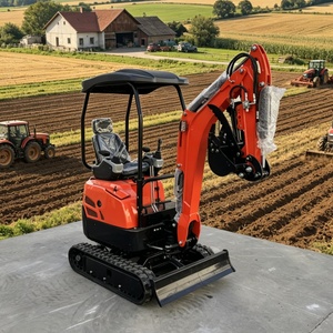 Mini-excavatrice avec moteur CE 5, 1,8 tonne, hydraulique, petite pelle, chenilles en caoutchouc, pour ferme et jardin, livraison gratuite - Product Image 2