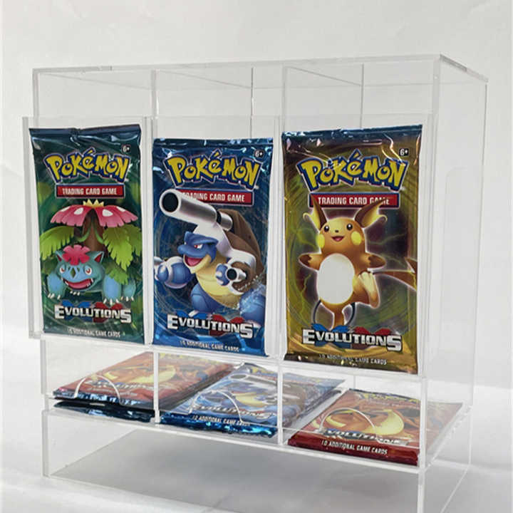pokemon booster pack storage Supply Pokmon Box Wholesale Factory Flareon ex Platinum Protectors Trading Card Hard