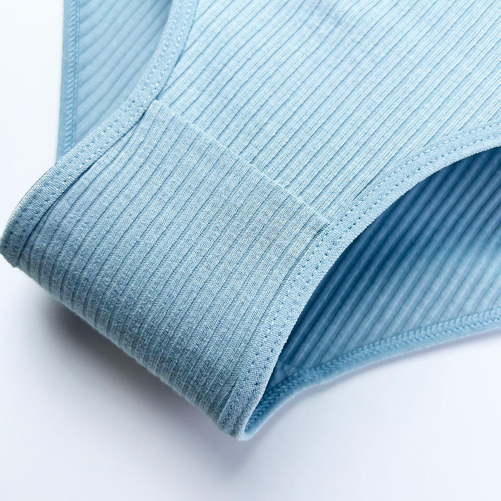 Big Plus Size Womens Private Label Tummy Control Thong Panties High Leg Cotton Undies Fat Lady Sexy No Panty Line Underwear