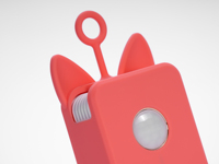 Réfrigérateur réfrigérateur désodorisant à l'ozone chat litière petit animal purificateur d'air mini désodorisant à l'ozone