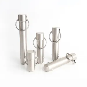 VCN114 All Stainless Steel Spring Locking Pin Quick Release Ball Lock Pin Pull Ring Quick Release Pin