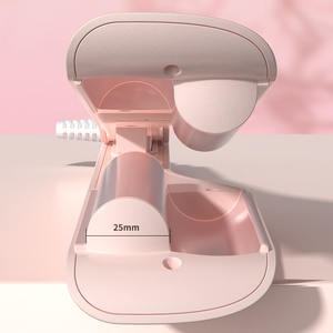 ที่ม้วนผมแบบมีคลิปหนีบปรับอุณหภูมิ<span class=keywords><strong>ผม</strong></span>แบบคลื่นแท่งดัดผมทรงข้าวโพดสดใสและทันสมัย - Product Image 3