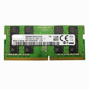 <span class=keywords><strong>Memoria</strong></span> <span class=keywords><strong>RAM</strong></span> <span class=keywords><strong>DDR4</strong></span> de 16 GB para Portátil Samsung, Calidad Estable, <span class=keywords><strong>DDR4</strong></span> 16G 2666V 2RX8 <span class=keywords><strong>SODIMM</strong></span>, Usada en Stock, <span class=keywords><strong>Memoria</strong></span> <span class=keywords><strong>RAM</strong></span> para Portátil M471A2K43C81-CTD - Product Image 1