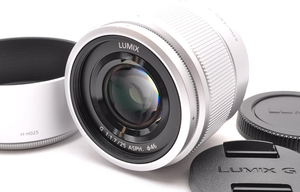 Pa nasonic สี่ในสาม25มม. สำหรับ F1.7ระบบเลนส์มาตรฐานโฟกัสเดี่ยวกล้องมิลเลอร์เลสเซ็นเซอร์ CMOS สีเงิน - Product Image 5