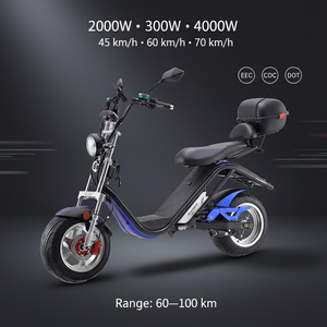 Motocyclettes électriques <span class=keywords><strong>DAYI</strong></span> <span class=keywords><strong>MOTOR</strong></span> Citycoco, scooter électrique 45 km/h, 60V3000W 4000W, batterie au lithium, motos de rue, motos de tourisme - Product Image 2