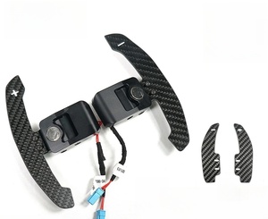 Palanca de cambios magnética de fibra de carbono para volante, extensor de cambio de paleta para Bmw <span class=keywords><strong>Audi</strong></span> Benz VW Porsche - Product Image 1