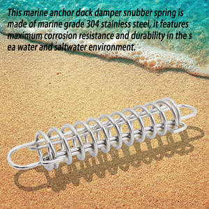 स्टेनलेस स्टील शॉक एब्जॉर्बिंग डॉक लाइन स्प्रिंग मरीन हार्डवेयर बोट एंकर मूरिंग डैम्पर स्नबर - Product Image 5