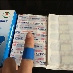 Pansements adhésifs bleus, 100 pièces, 72x19mm, bandes de plâtre flexibles imperméables pour usage en hôtel et par les chefs, détectables par les détecteurs de métaux - Product Image 5