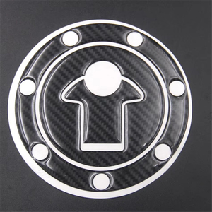 Protector Adhesivo de Fibra de Carbono Real para Tapa de Tanque de Gasolina, Compatible con Motocicletas DUKE 125/200/250/390/790 y RC390 - Product Image 3