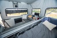 Camping-car compact pliable pour famille