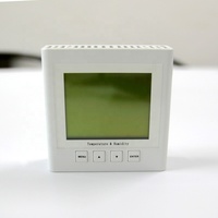 Contrôleur de température avec écran LCD, capteur d'humidité et de point de rosée, RS485 MODBUS-RTU, plage de fonctionnement -20~70°C, indice de protection IP54