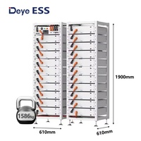 Batterie Deye BOS-A 200Ah Lifepo4 empilable 50 kWh, batterie lithium pour stockage d'énergie solaire domestique