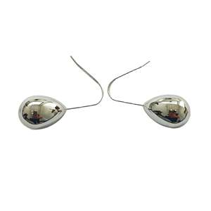 Pendientes de Moda con Diseño de Gota, Acero Inoxidable 316L, Baño de Oro PVD, Resistentes y Sostenibles, Forma de Lágrima, para Mujer, Regalo, Joyería - Product Image 1