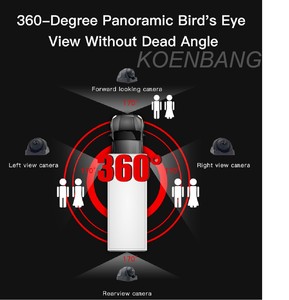 Chế độ xem toàn cảnh 360 độ Bird View Toàn cảnh 2D/3D Xe <span class=keywords><strong>t</strong></span>ải Bus Dash Camera Hệ thống camera 360 độ cho xe <span class=keywords><strong>t</strong></span>ải - Product Image 4