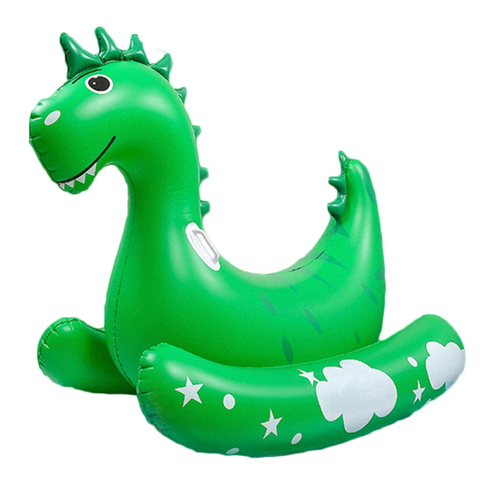 BS-f 157*120*63cm Inflatable Dinosaur Float for Kids Party Entertainment Throwing Props Parent-child Interactive Game Toys