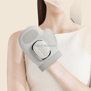 Ventas calientes 2025 Masajeador de manos eléctrico inalámbrico 3D Airbag Compresa caliente Palma Dedo Relajación Máquina de masaje de manos - Product Image 1