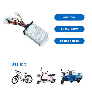OEM Factory 350W Controlador de bicicleta eléctrica de aluminio 36V 48V Controladores de motor BLDC para piezas de scooter eléctrico - Product Image 1
