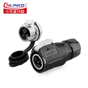 Cnlinko không thấm nước Push-Pull Kết nối <span class=keywords><strong>3</strong></span> pin tùy chỉnh kết nối điện cắm âm thanh nữ ổ cắm kết nối nam nữ không thấm nước - Product Image 5