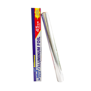 Folie de qualité alimentaire ménage restauration aluminium feuille d'aluminium rouleau couleur boîte cuisine utilisation pour la cuisson des aliments 8011/1235 rembobinage 10mic - Product Image 2