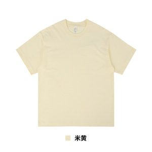 T-shirt pour homme en coton 100% de haute qualité, impression personnalisée du logo, t-shirt graphique pour homme, 260 grammes, coton lourd, design de luxe - Product Image 3