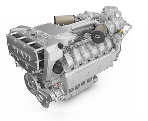 Động Cơ Người Dùng Hàng Hải Để Bán, Động Cơ <span class=keywords><strong>Diesel</strong></span> Của Người Đàn Ông, 500hp-30000hp, Sản Xuất Tại Đức - Product Image 6
