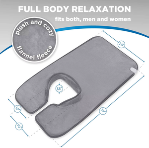 <span class=keywords><strong>Almohadilla</strong></span> Eléctrica Ortopédica de Franela para Hombro con Calefacción PTC, Uso Doméstico en Invierno, Control Remoto, Termostato Ajustable - Product Image 5