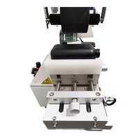 Machine d'étiquetage de surface plane semi-automatique personnalisable avec contrôle PLC - prend en charge les bouteilles et les canettes en verre et en plastique