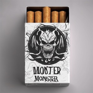 Cajas de Embalaje de Cigarrillos de Papel Kraft Ecológicas Personalizadas, Paquete de 10/20 Unidades, Cajas de Cartón Pre-empaquetadas para Tabaco Enrollado - Product Image 5