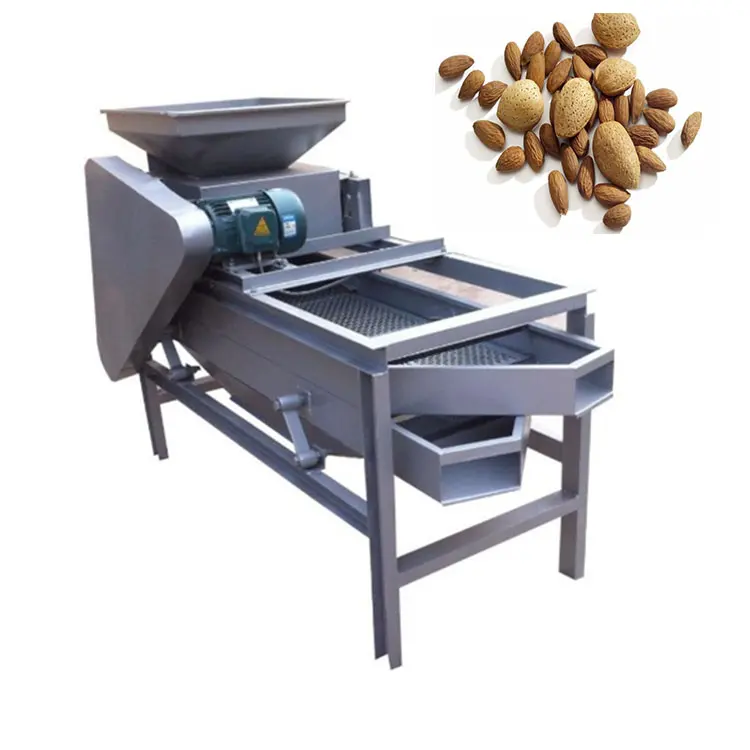 Best Selling Almond Cracker Breaking Almond Nut Cracking Machine