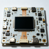 Carte de contrôle PCBA pour friteuse à air à écran tactile TFT, carte de circuit numérique pour friteuse à air, assemblage de PCB personnalisé OEM pour pièces de friteuse à air intelligente