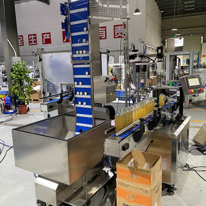 Venda quente automática pode tampas alimentador única cabeça vidro tampando máquinas - Product Image 2