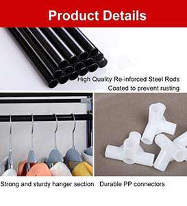 Organizador de tela de lona de plástico plegable, barato, <span class=keywords><strong>para</strong></span> almacenamiento de ropa, armario, muebles de dormitorio - Product Image 6