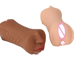 Beste kwaliteit mannen masturbatie dildo vibrator vliegtuig cup hete verkoop 3-gaats handmatig mannelijk type 1 seksspeeltje - Product Image 1