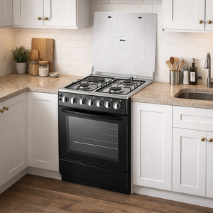 Estufa de <span class=keywords><strong>Gas</strong></span> Independiente de 24 Pulgadas, 4 Quemadores, Acero Inoxidable, con <span class=keywords><strong>Horno</strong></span> Grande de 88L, GLP/GN, para el Hogar - Product Image 6